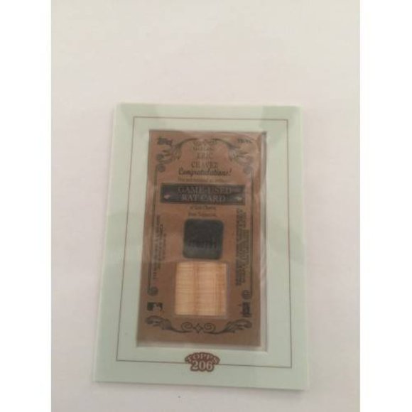 2002 Topps 206 Eric Chavez A's - Relics #TR-EC (018) - Picture 2 of 2